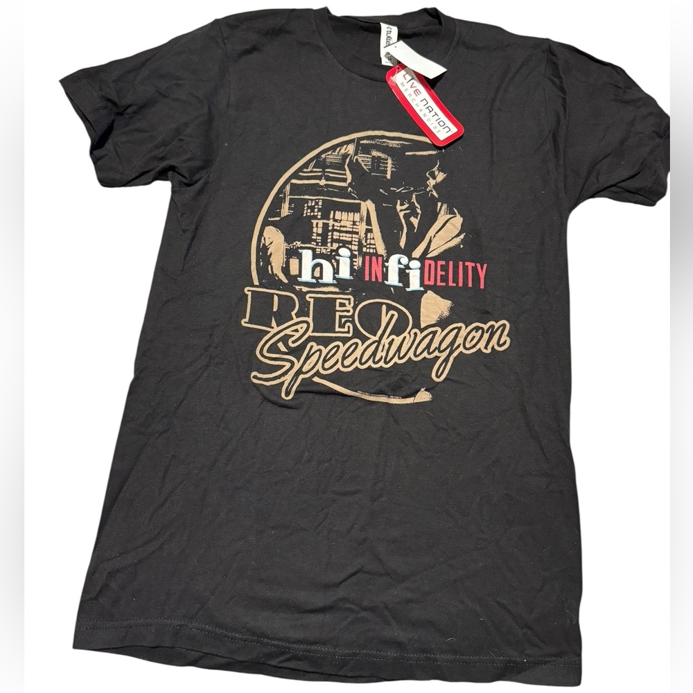 BNWT REO SPEEDWAGON BAND TEE